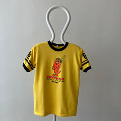 1970s Hotdog Skier Warm Up - Short Sleeve Sweatshirt - !!!!!! THIS