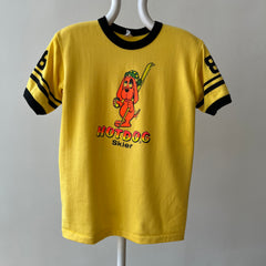 1970s Hotdog Skier Warm Up - Short Sleeve Sweatshirt - !!!!!! THIS