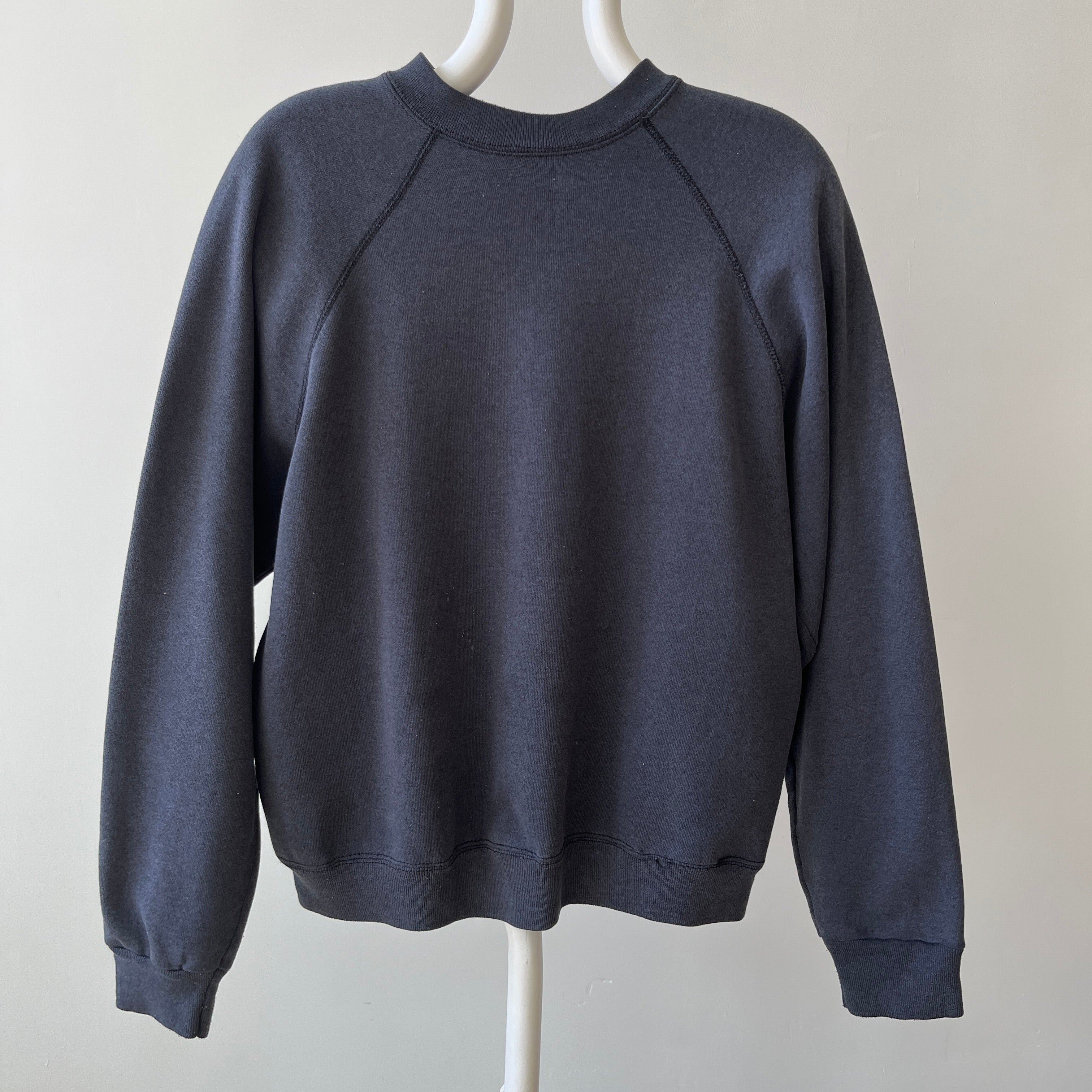 1980s Blank Black Wear Every Day Year Around Sweatshirt ;)