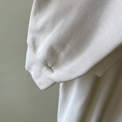 1980s Hanes Natural White Raglan with Sharpie - Pull