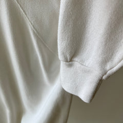 1980s Hanes Natural White Raglan with Sharpie - Pull