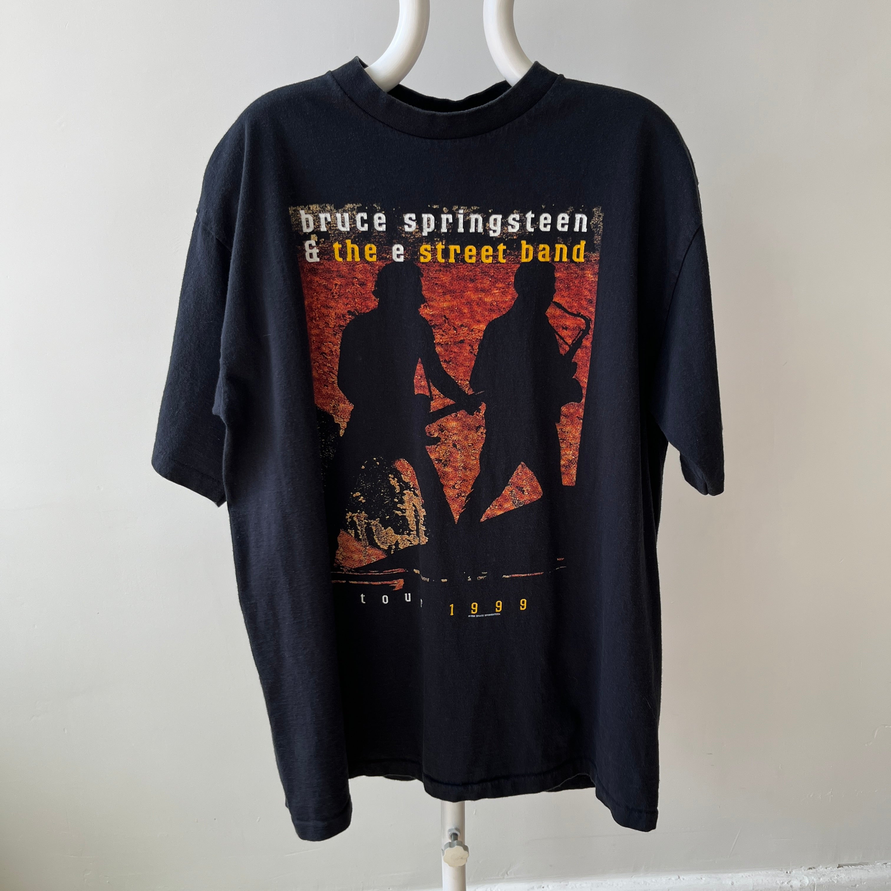 1999 Bruce Springsteen and The E Street Band Front and Back Tour T-Shirt