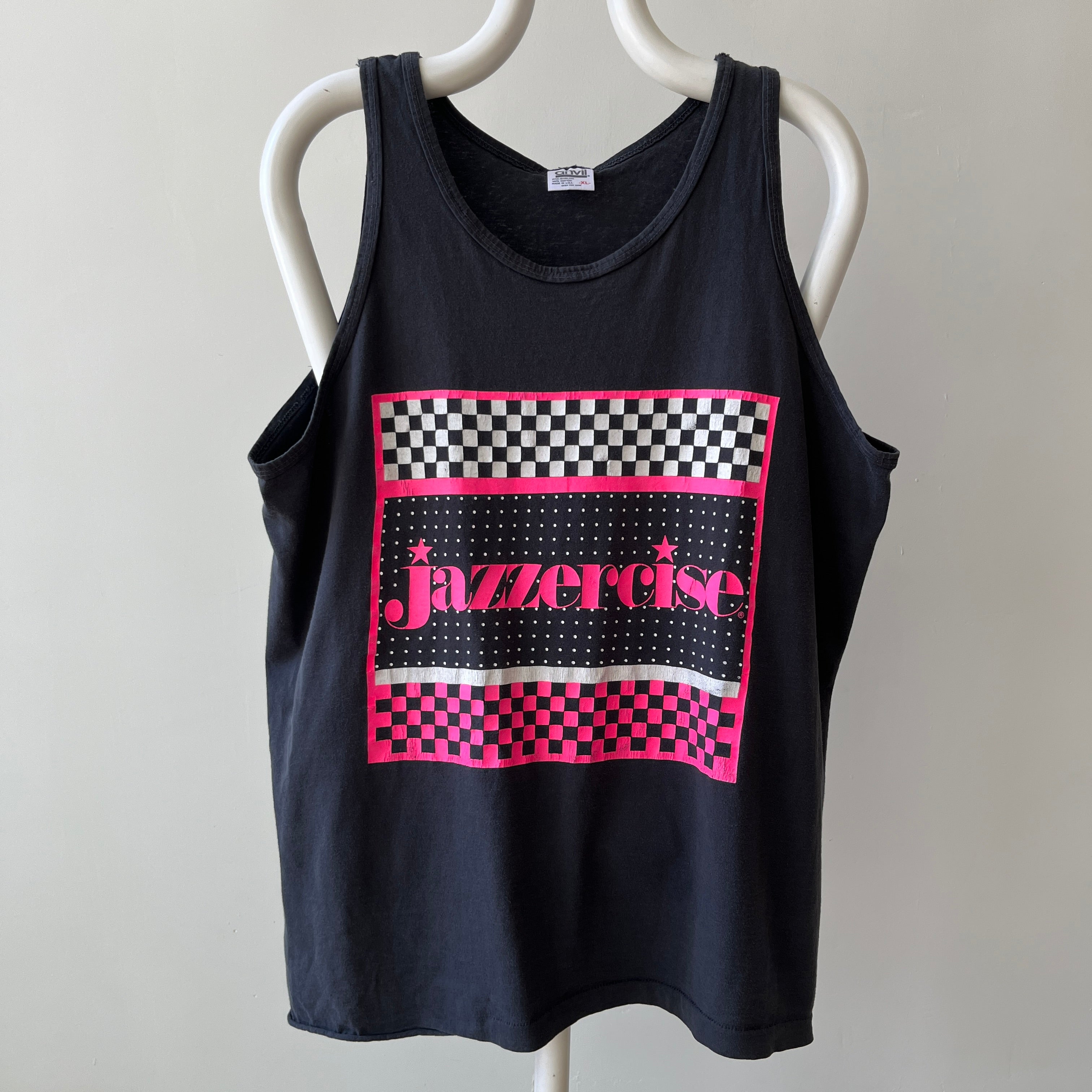 1980s Jazzercise Tank-Top - !!!