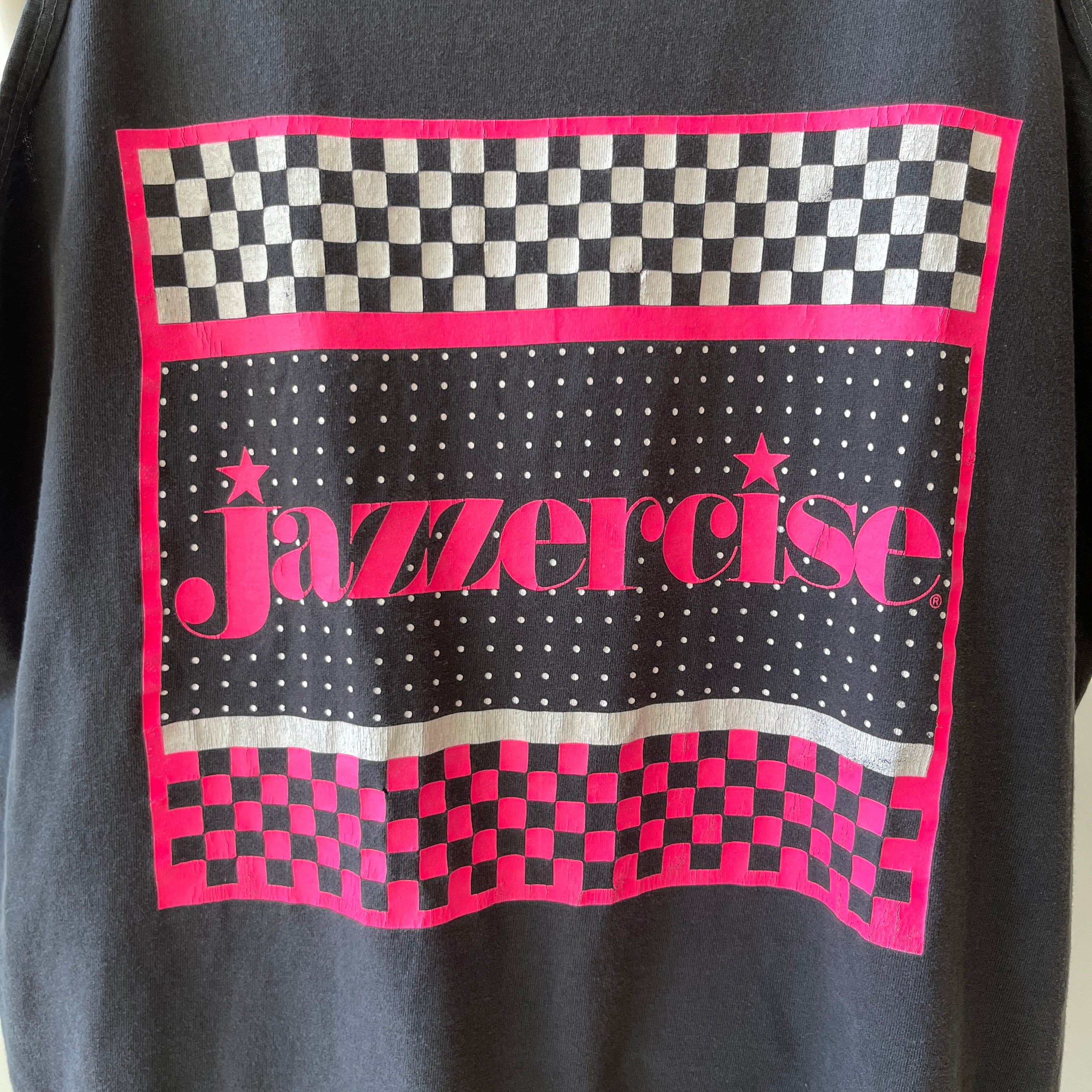 1980s Jazzercise Tank-Top - !!!