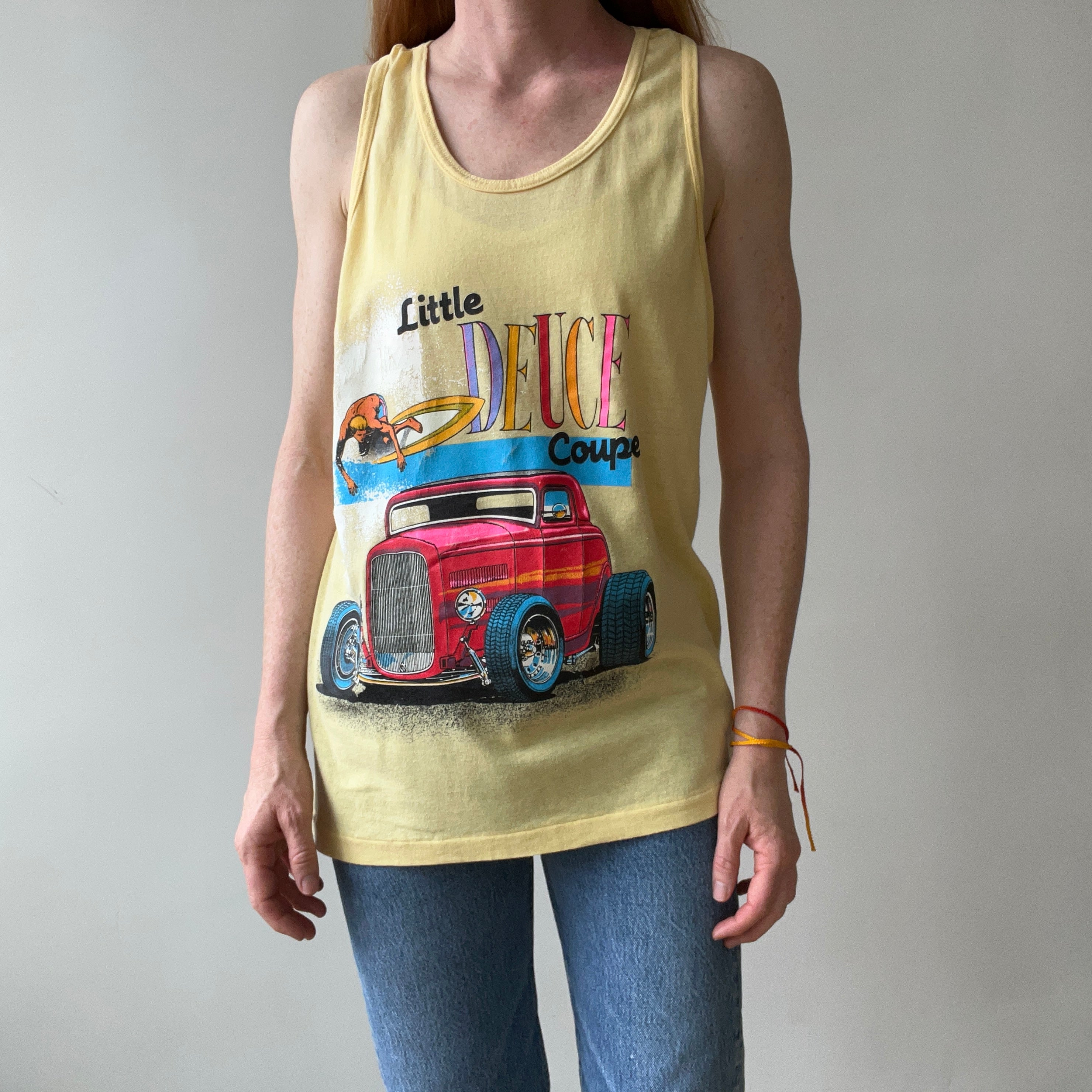 1980s Little Deuce Coupe Tank Top