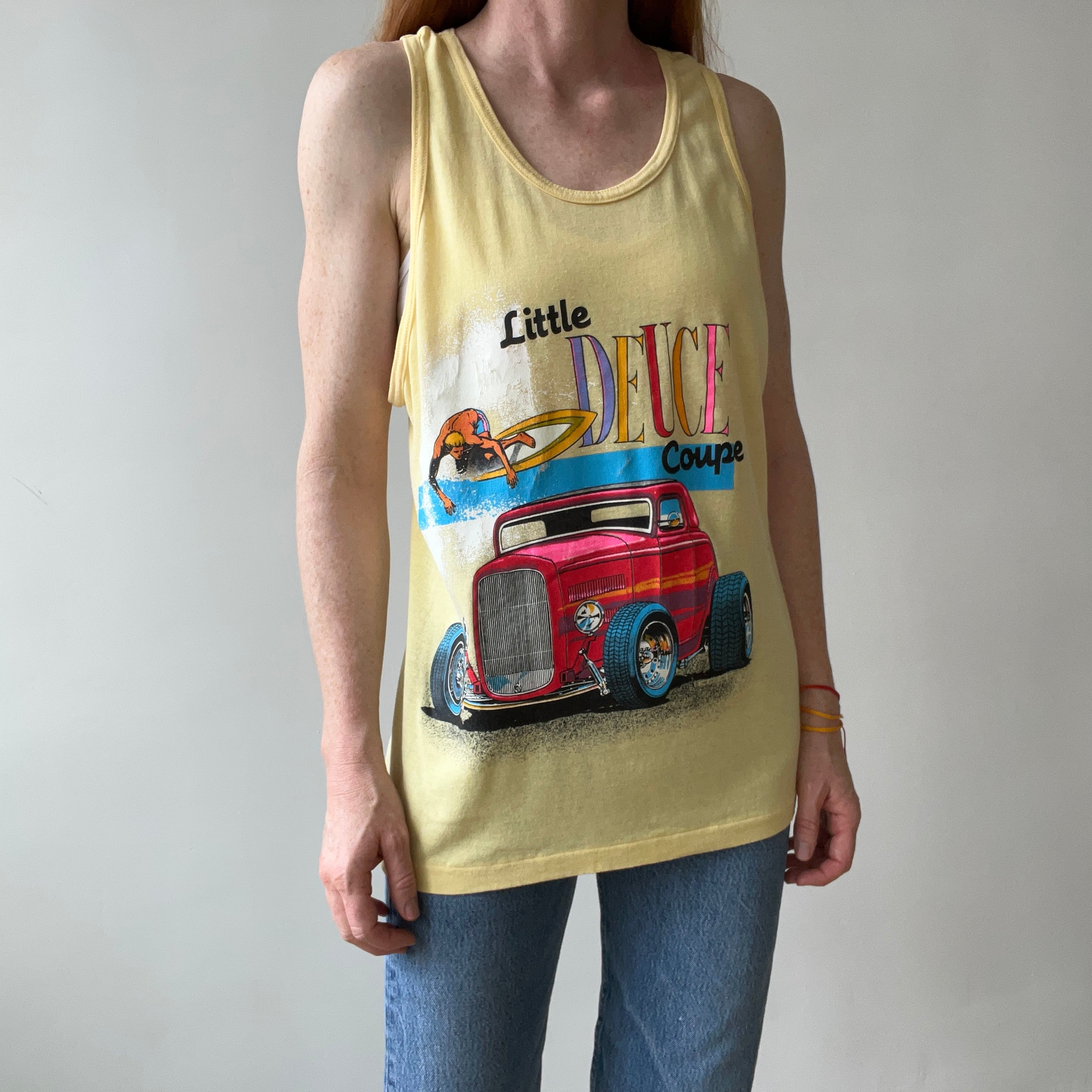 1980s Little Deuce Coupe Tank Top