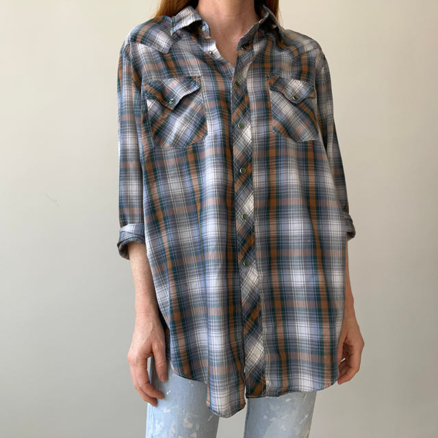 1960's/70's Western Pearl Snap Button Shirt