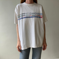 1990s Newport Blue T Shirt - Backside Too