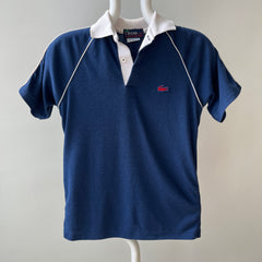 1970/80s Raglan Lacoste Polo with Shoulder Stripes - !!!!