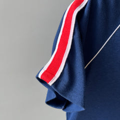 1970/80s Raglan Lacoste Polo with Shoulder Stripes - !!!!
