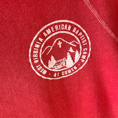 1970s (early) West Virginia American Baptist Camp Sun Faded Beyond Collectible Sweatshirt