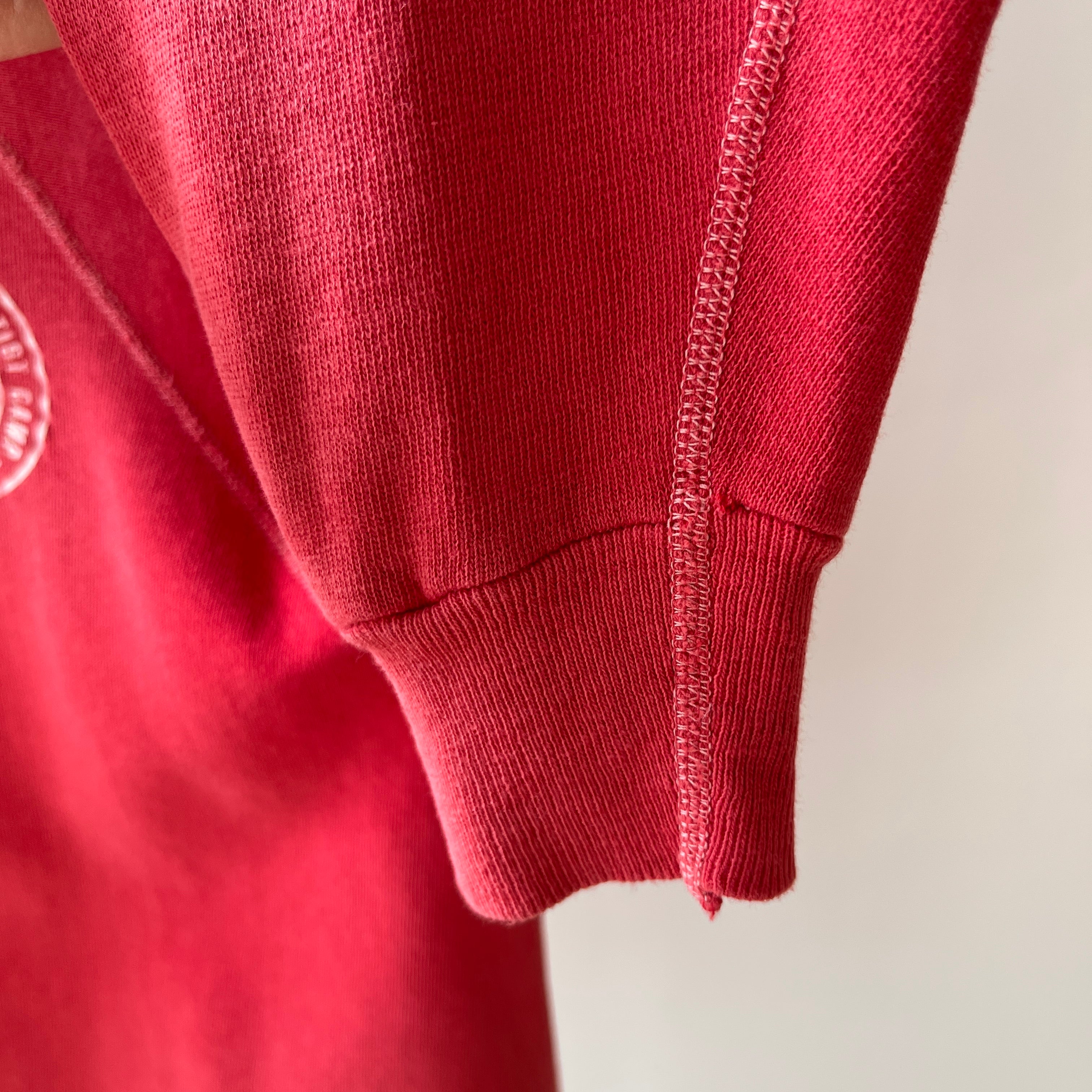 1970s (early) West Virginia American Baptist Camp Sun Faded Beyond Collectible Sweatshirt