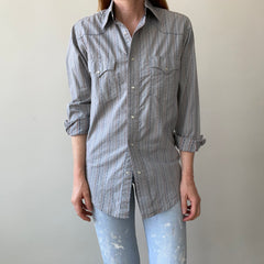 1980's Wrangler Western Button-Up Shirt