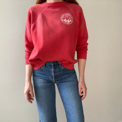 1970s (early) West Virginia American Baptist Camp Sun Faded Beyond Collectible Sweatshirt