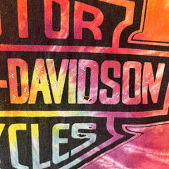 1980s/90s Harley Nicely Beat Up Tie Dye Tank Top