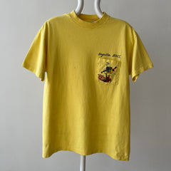1980s Anguilla B.W.I Pocket T Shirt