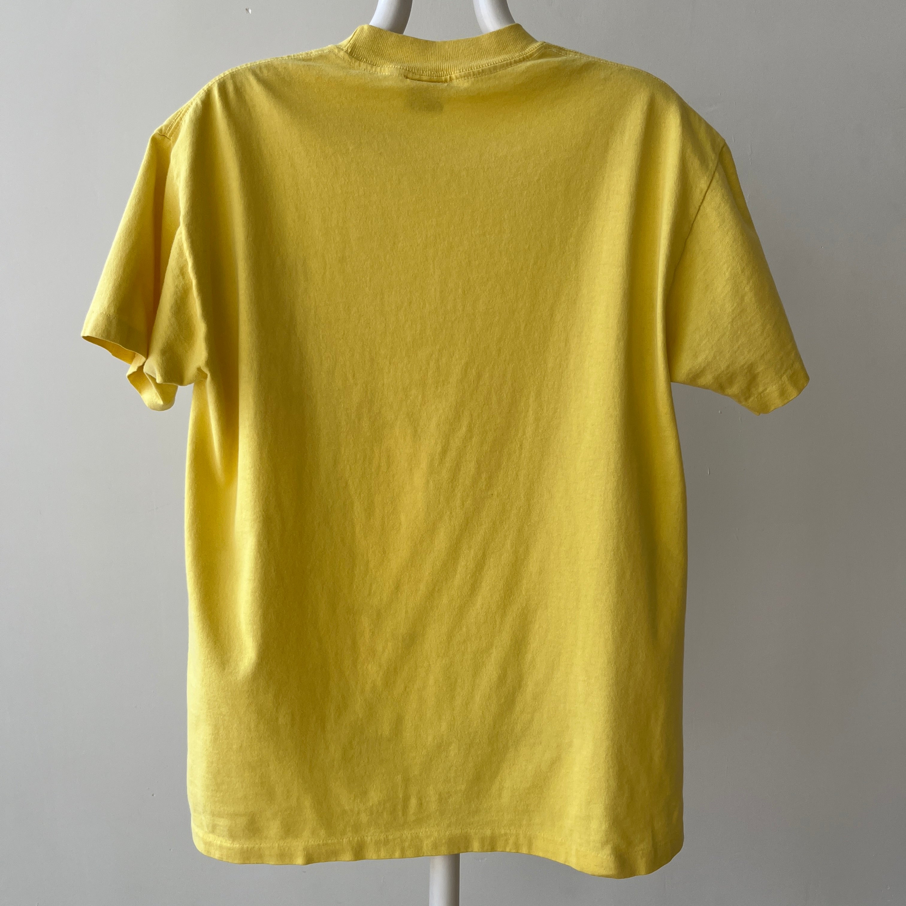 1980s Anguilla B.W.I Pocket T Shirt