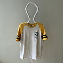 1970s Champion Blue Bar Milwaukee Athletic Club Baseball T-Shirt