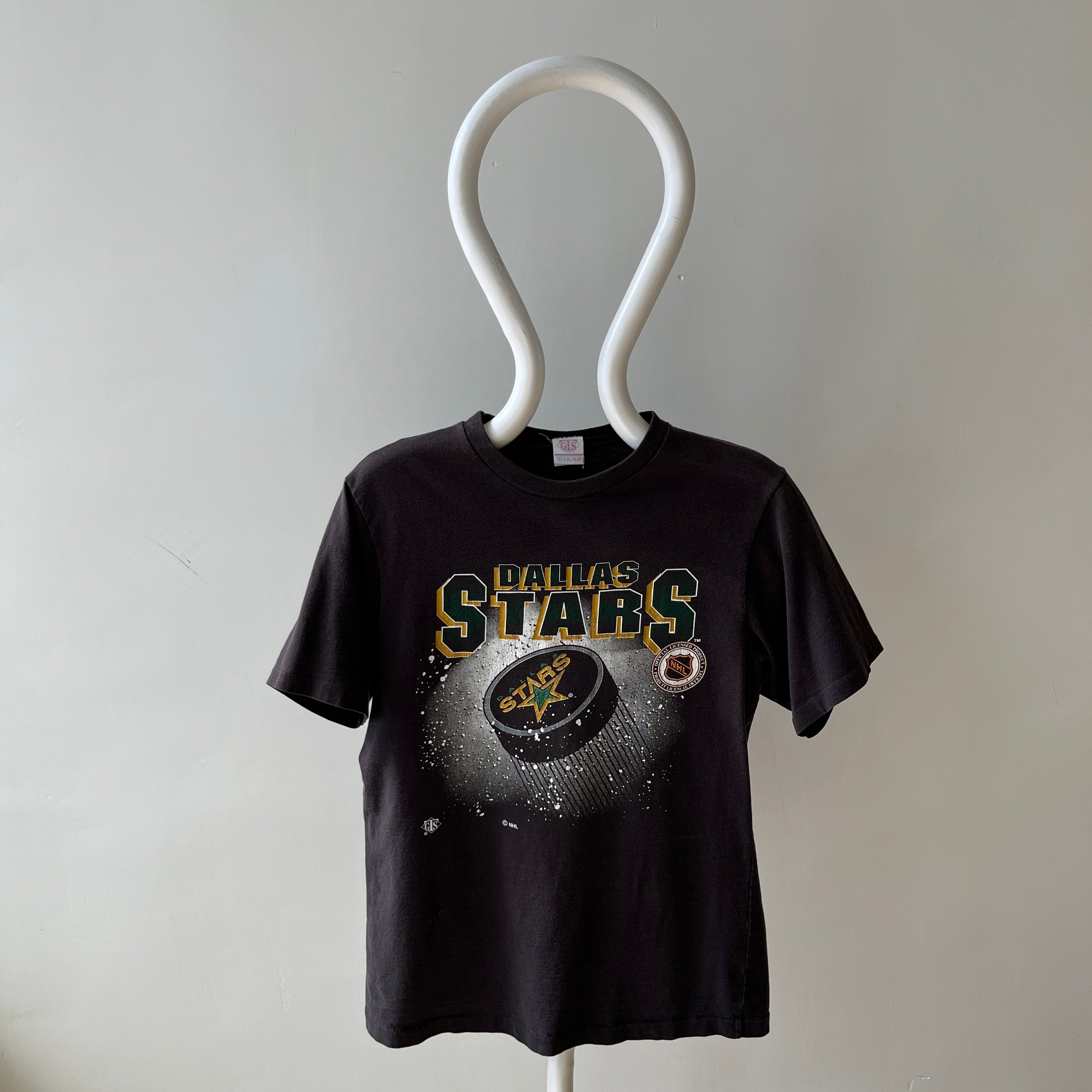 1980/90s Dallas Stars NHL Hockey T-shirt - Smaller Size
