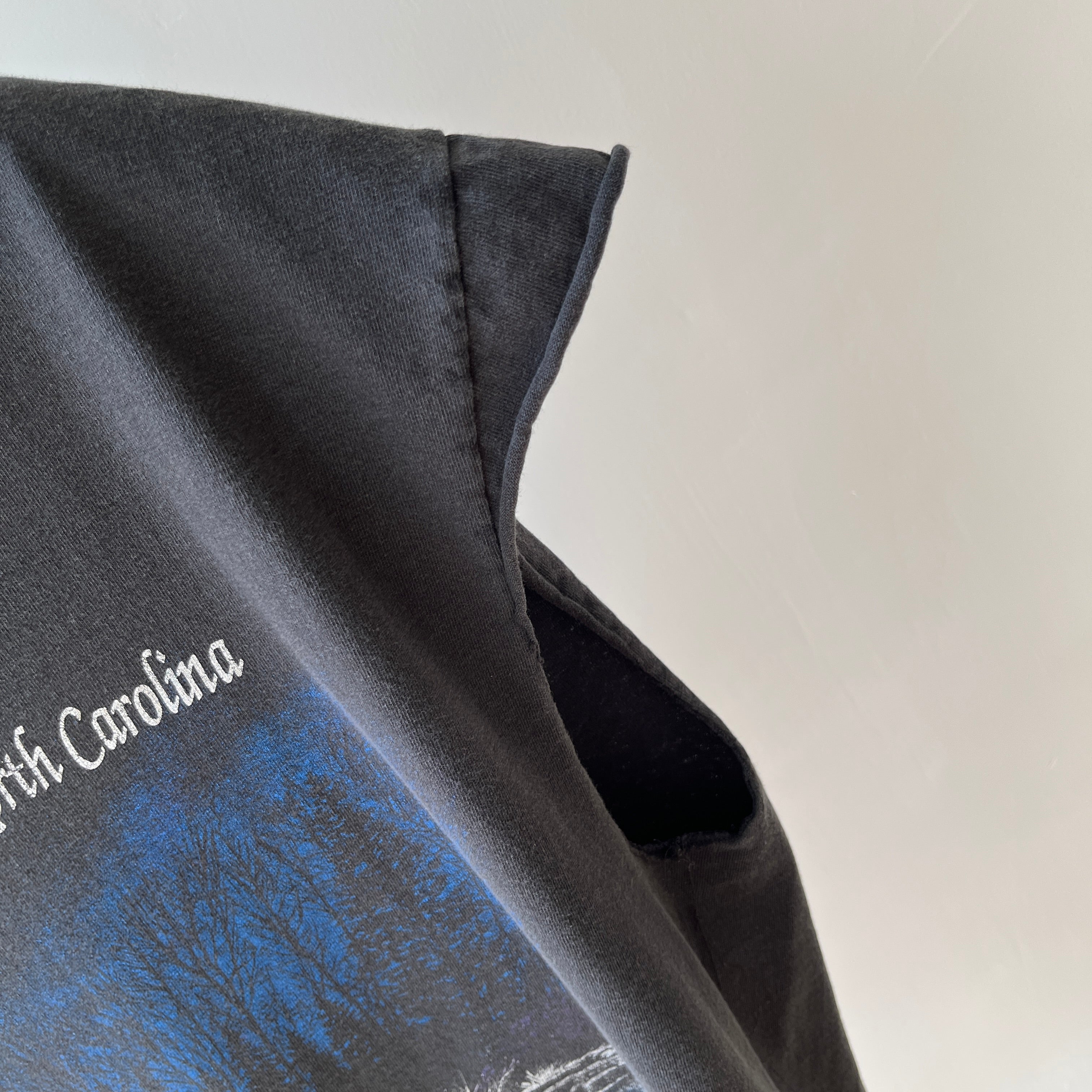 1990s North Carolina Cut Sleeve Animal Tank - 100% Cotton