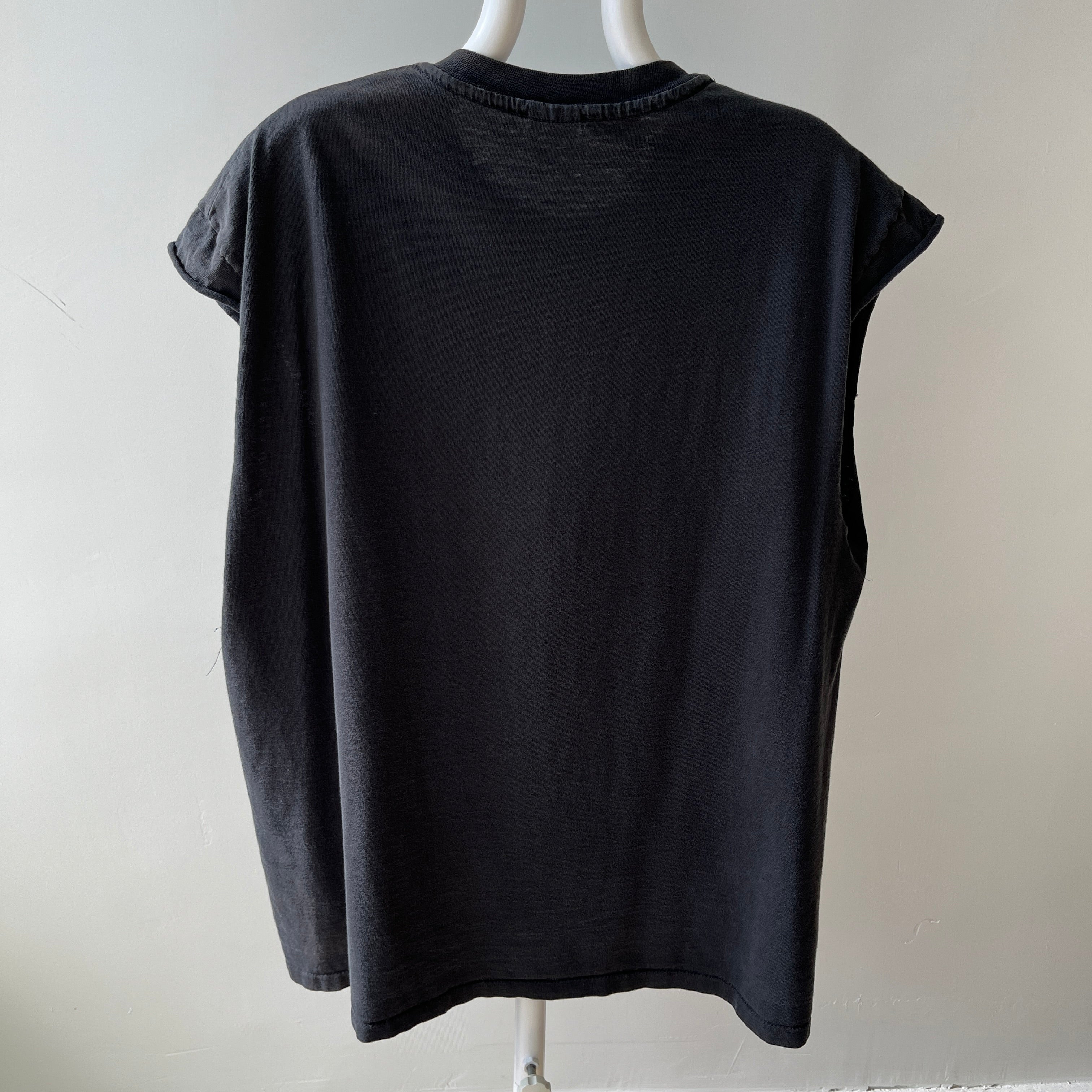 1990s North Carolina Cut Sleeve Animal Tank - 100% Cotton