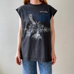 1990s North Carolina Cut Sleeve Animal Tank - 100% Cotton