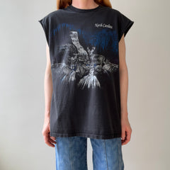 1990s North Carolina Cut Sleeve Animal Tank - 100% Cotton