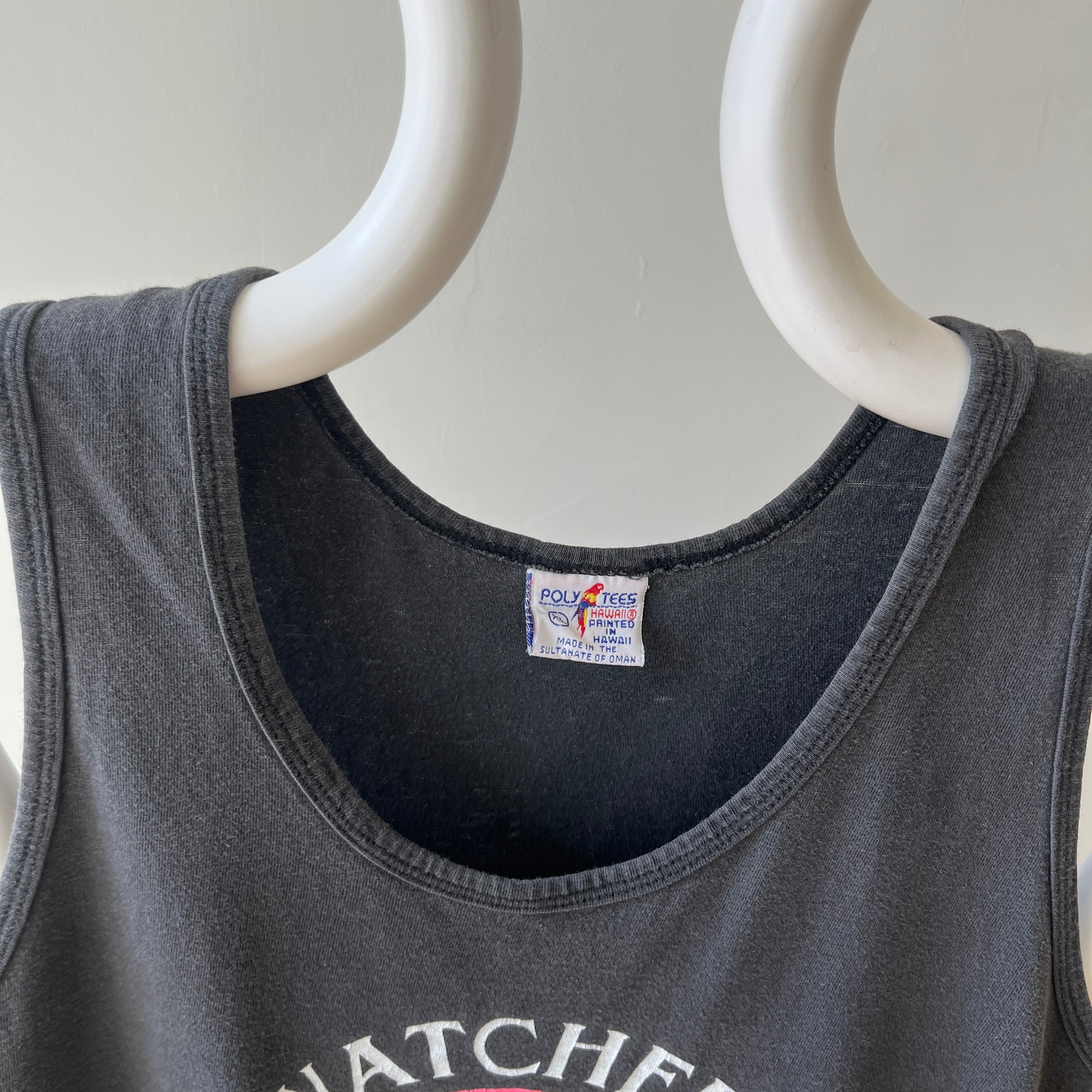 1995 Whale Watchers Club Hawaii Tank Top - EXCELLENT CONTENT