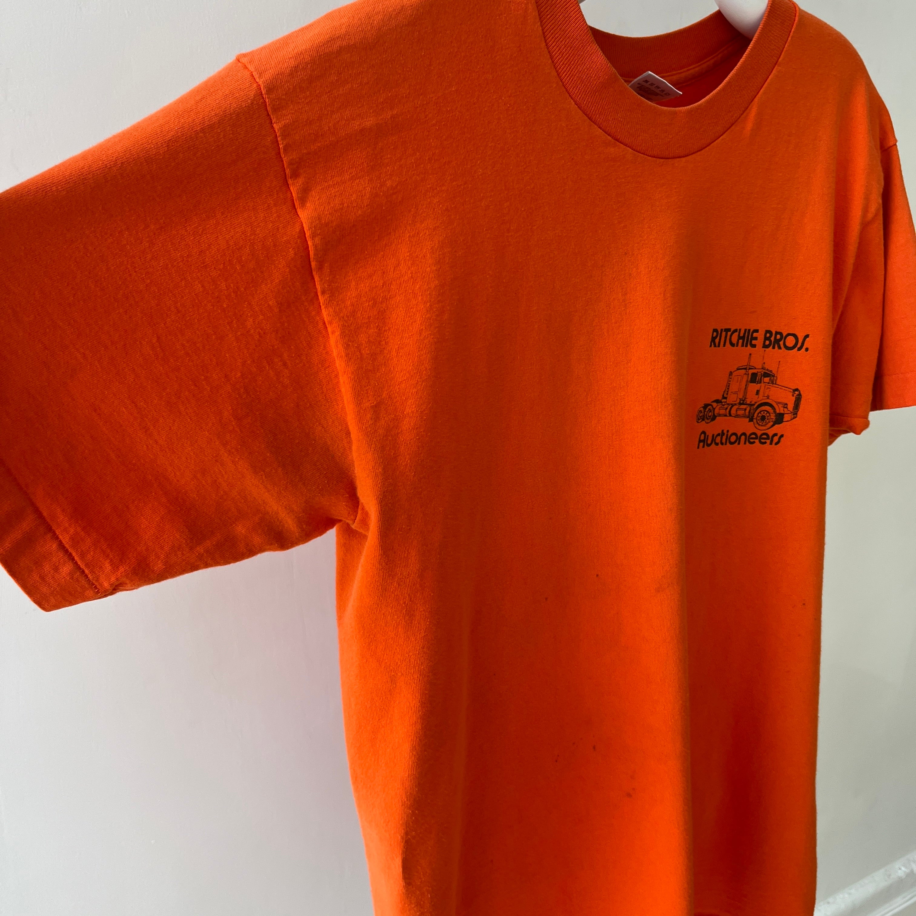 1990s Richie Bros Auctioneering T-Shirt