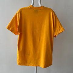 1990s Blank Mustard Yellow T-Shirt