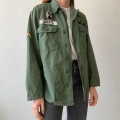 1968 OG-107 Vietnam Era Military Shirt - Clements