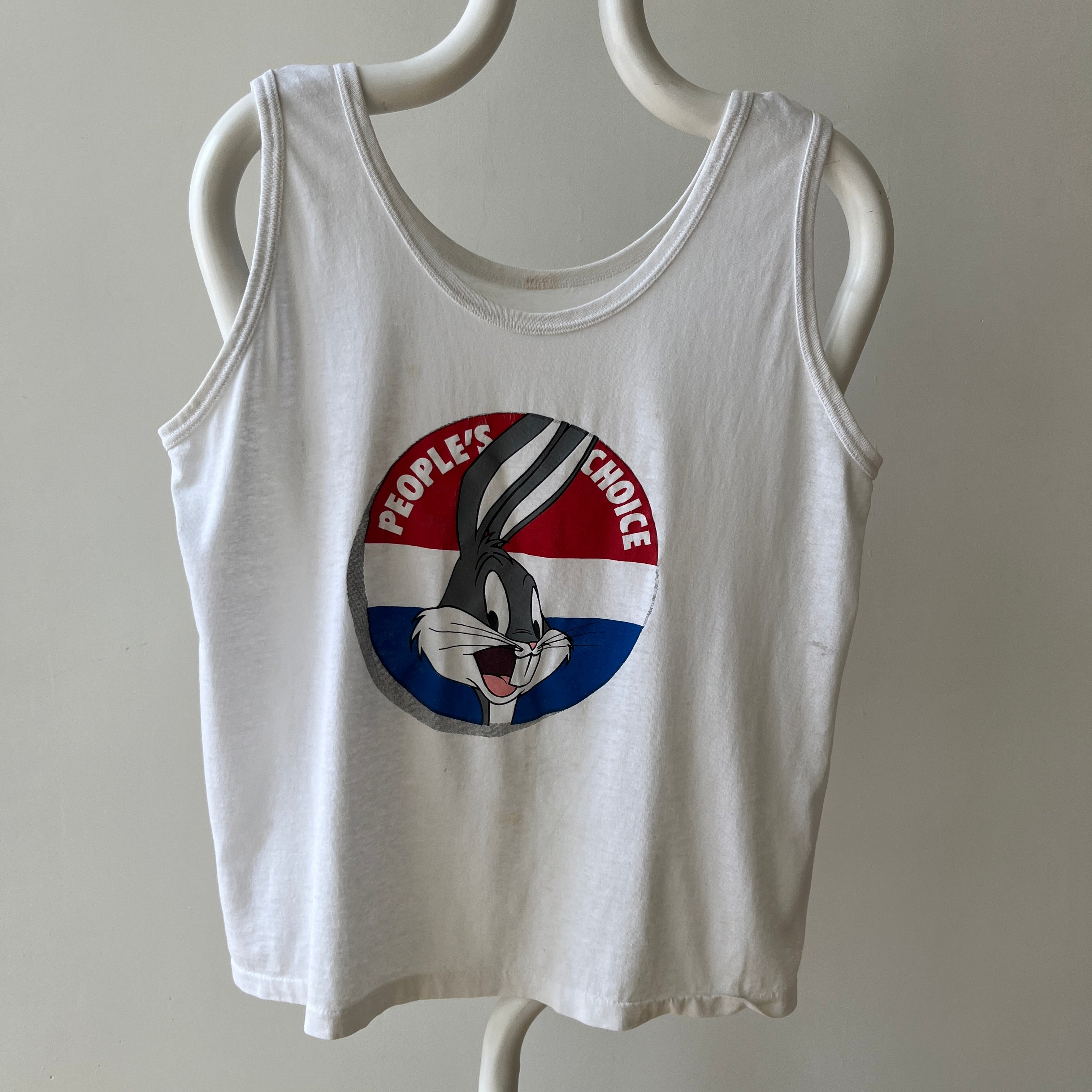 1980s Bugs Bunny Peoples Choice Tank Top - What's Up Doc?
