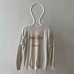 1990s Hard Rock Cafe London Sweatshirt - Thinned Out Dumpster Chic