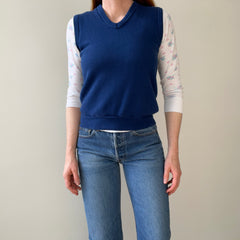 1970/80s GAP Navy Sweatshirt Vest