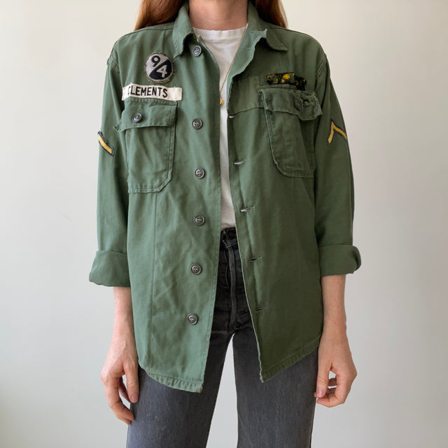 1968 OG-107 Vietnam Era Military Shirt - Clements