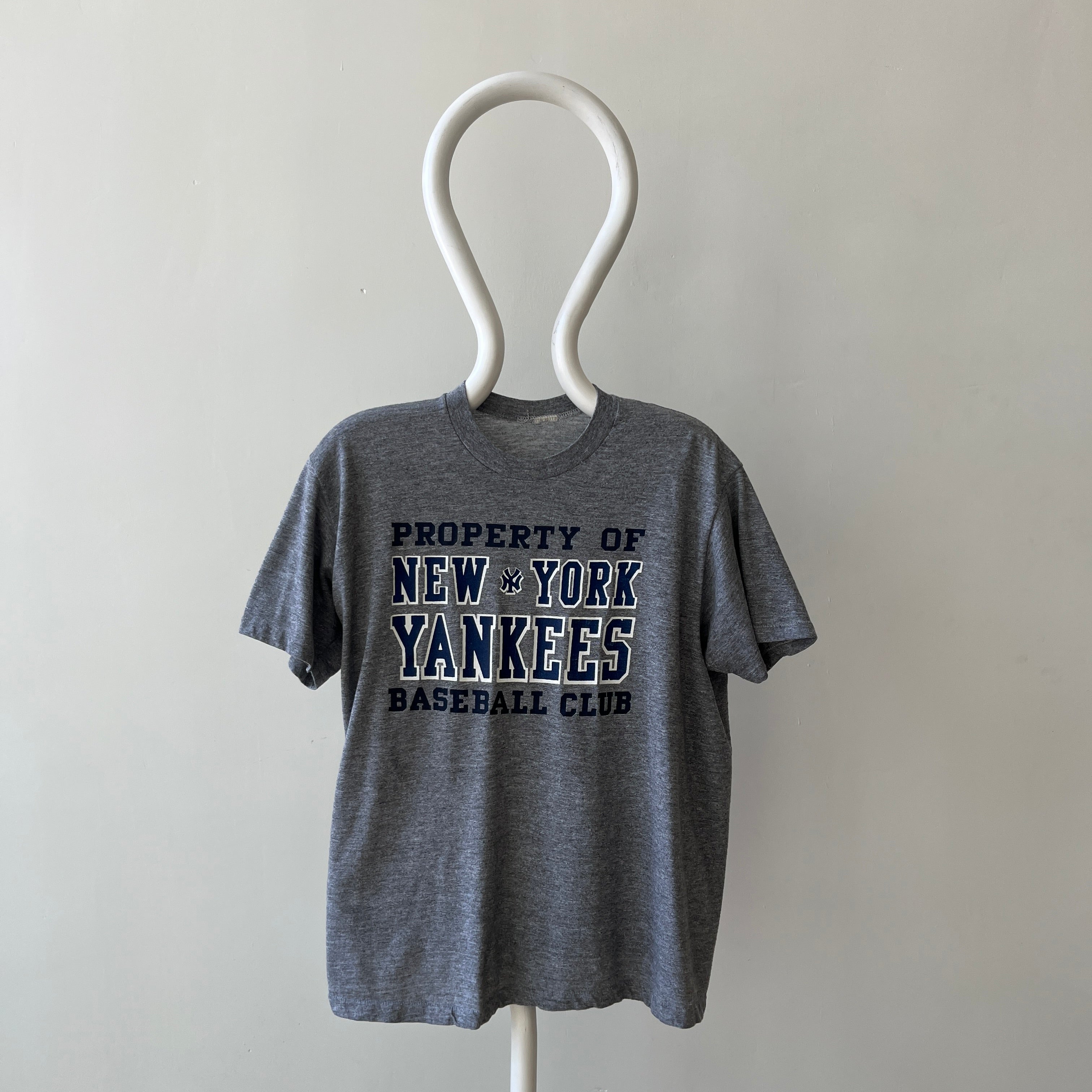 1980s New York Baseball Club T-Shirt - Screen Stars 50/50 IYKYK