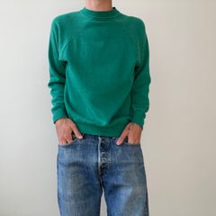 00s Heavy Weight Blank Black Sweatshirt par FOTL - Structuré