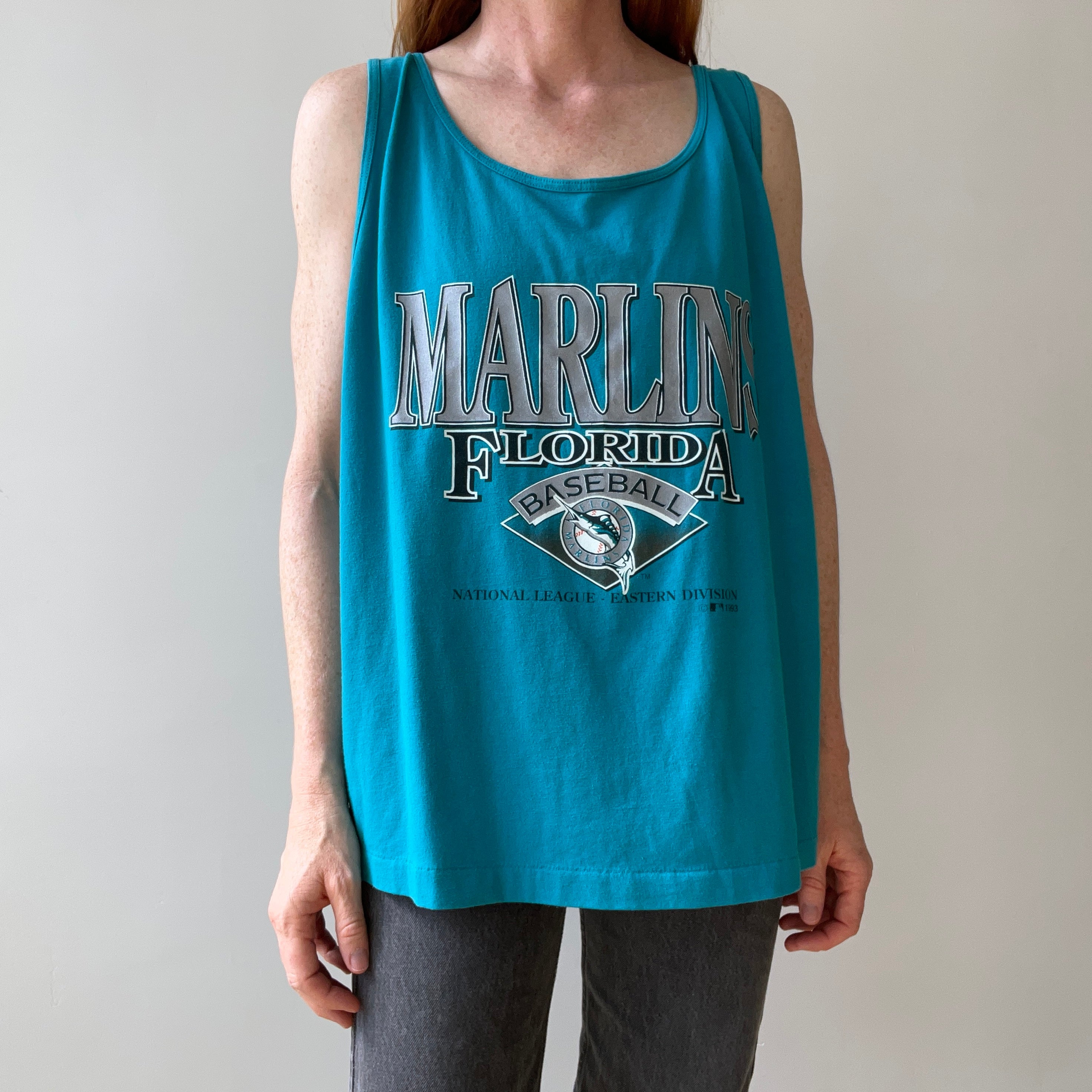 1993 Florida Marlins Baseball Tank Top