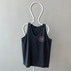 1980s/90s Malibu Beach California Tank Top - Tattered, Torn and Worn