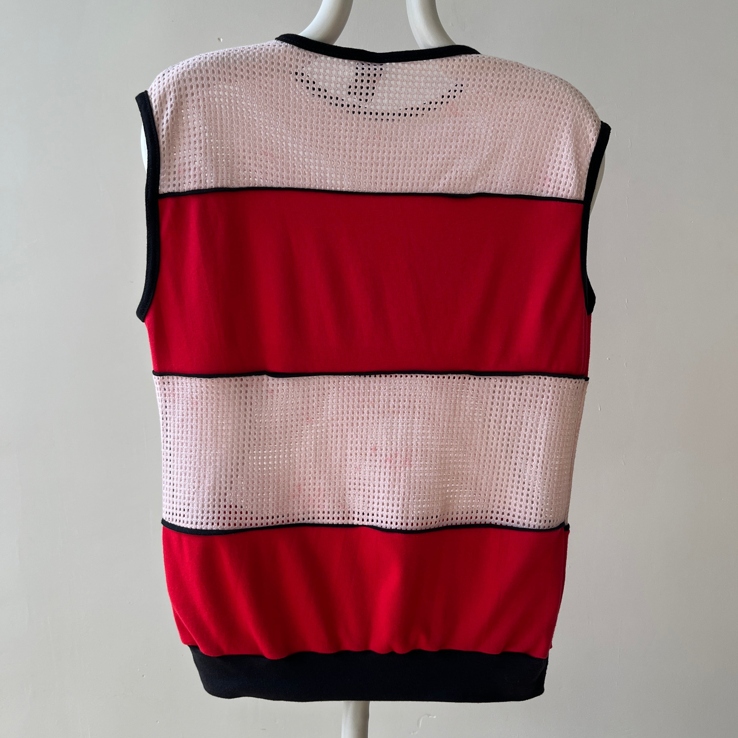 1980s Mesh Florida Tank Top - WOW