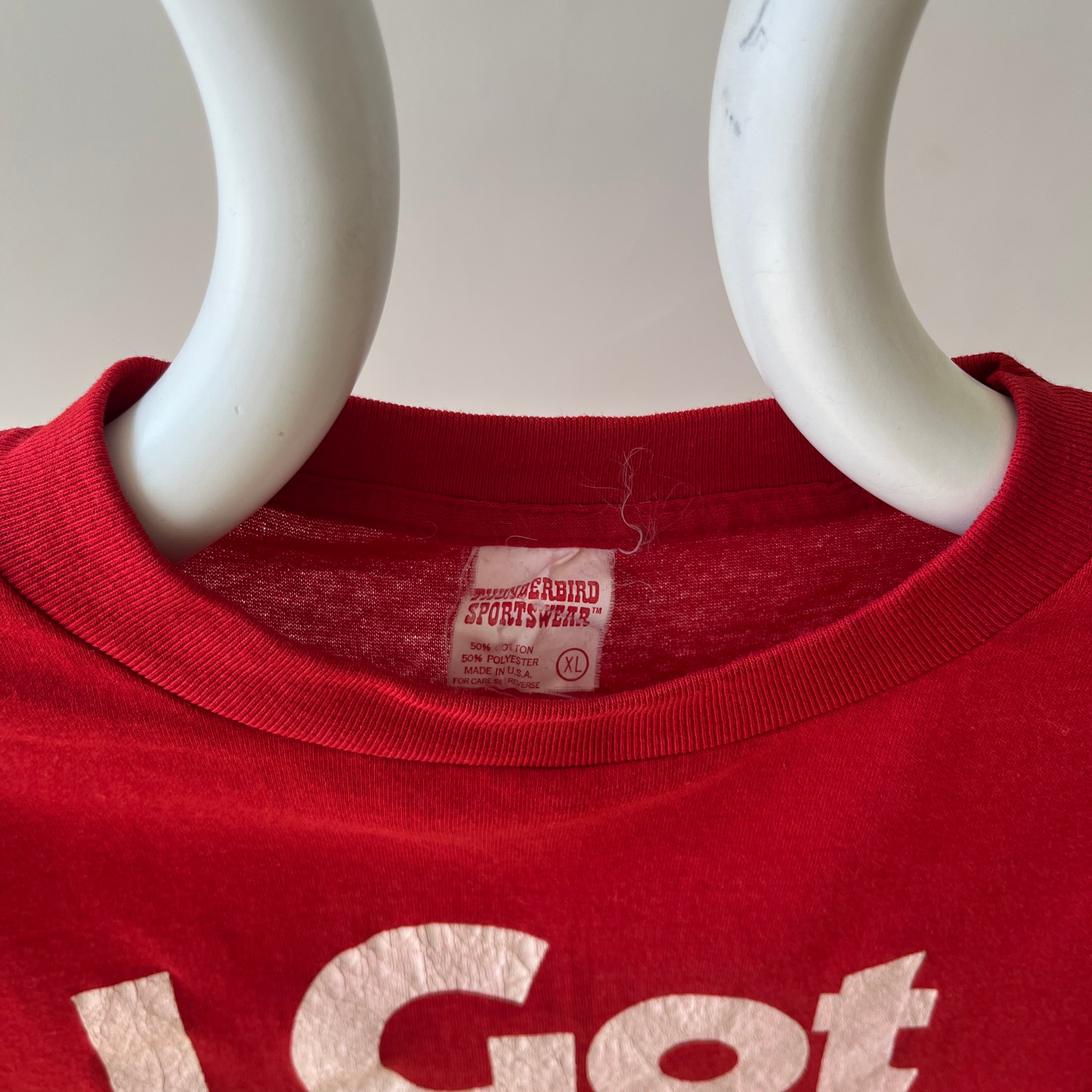1980s I Got Lucky On A Harrah's Holiday T Shirt
