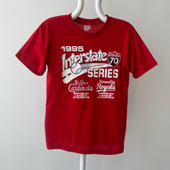 1985 Cardinals vs. Kansas City Royals - Interstate Series Baseball T-Shirt