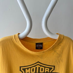 2005 Harley Davidson Cut Off Muscle Shirt - Thrashed with a Backside