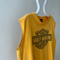 2005 Harley Davidson Cut Off Muscle Shirt - Thrashed with a Backside