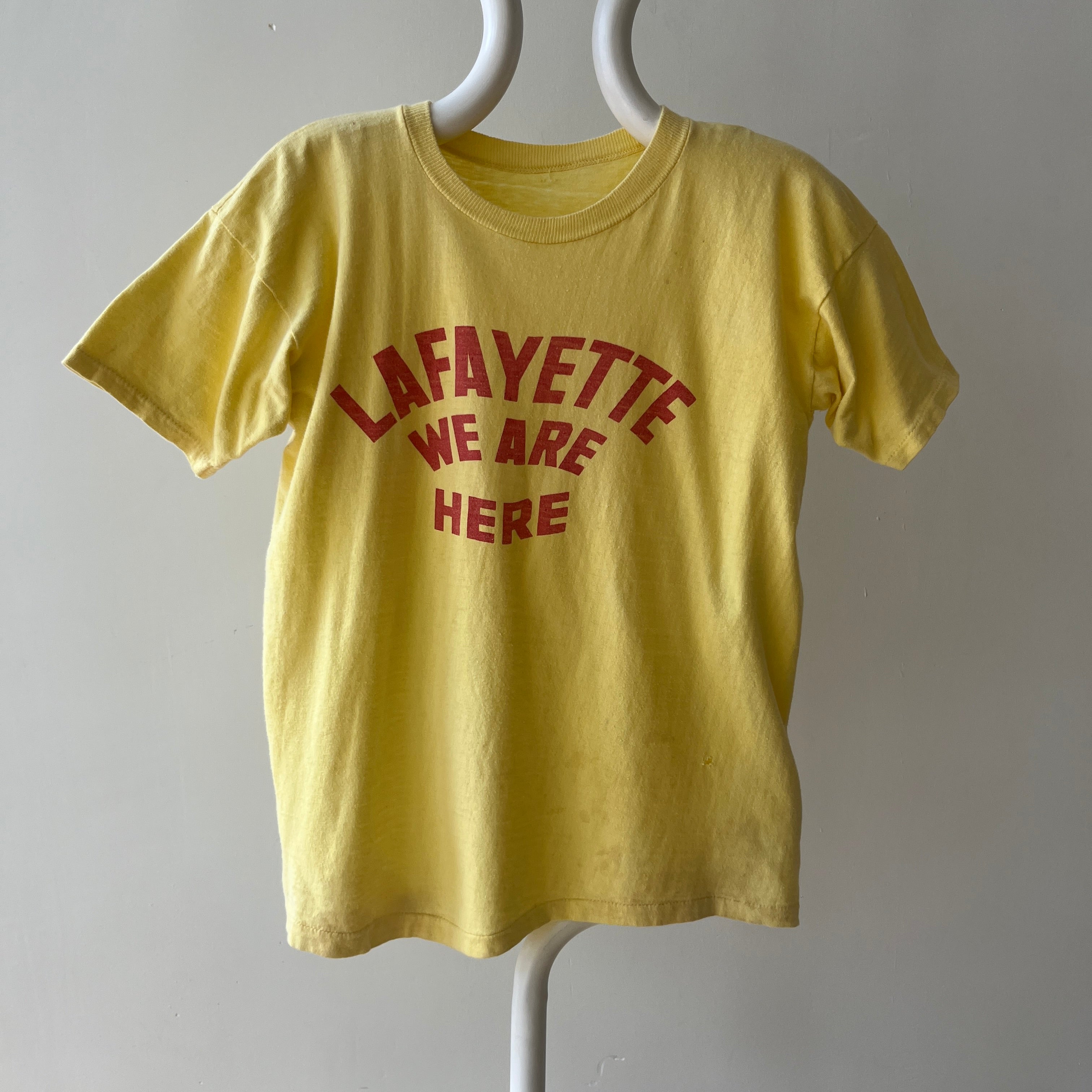 1970s Lafayette We Are Here T-Shirt