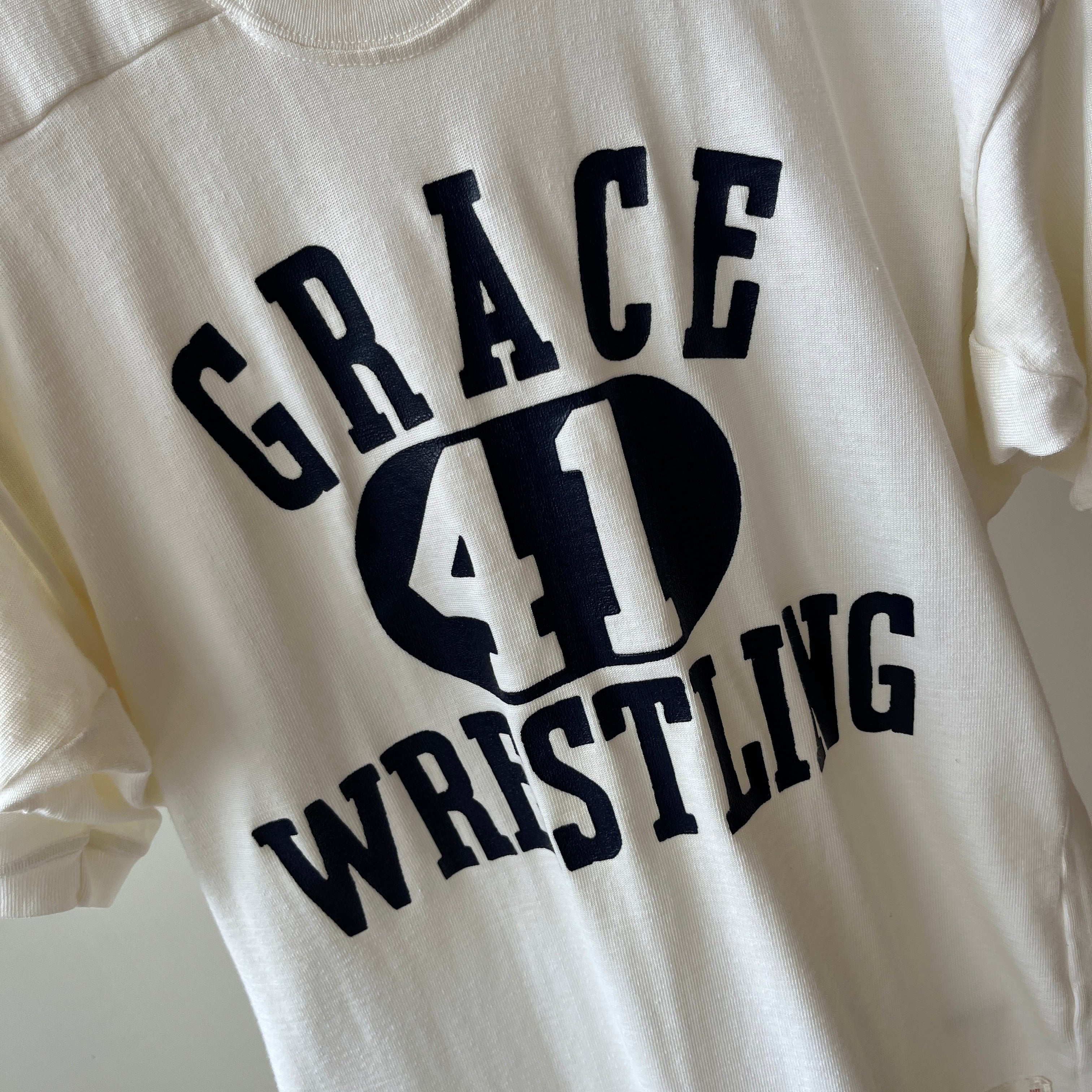 1970s Grace Wrestling Football Shirt