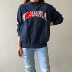 1980s University of Virginia USA Made Champion Sun Faded Sweatshirt