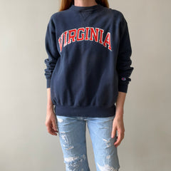 1980s University of Virginia USA Made Champion Sun Faded Sweatshirt