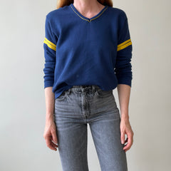 1970's/80's V-Neck Sportswear Sweatshirt