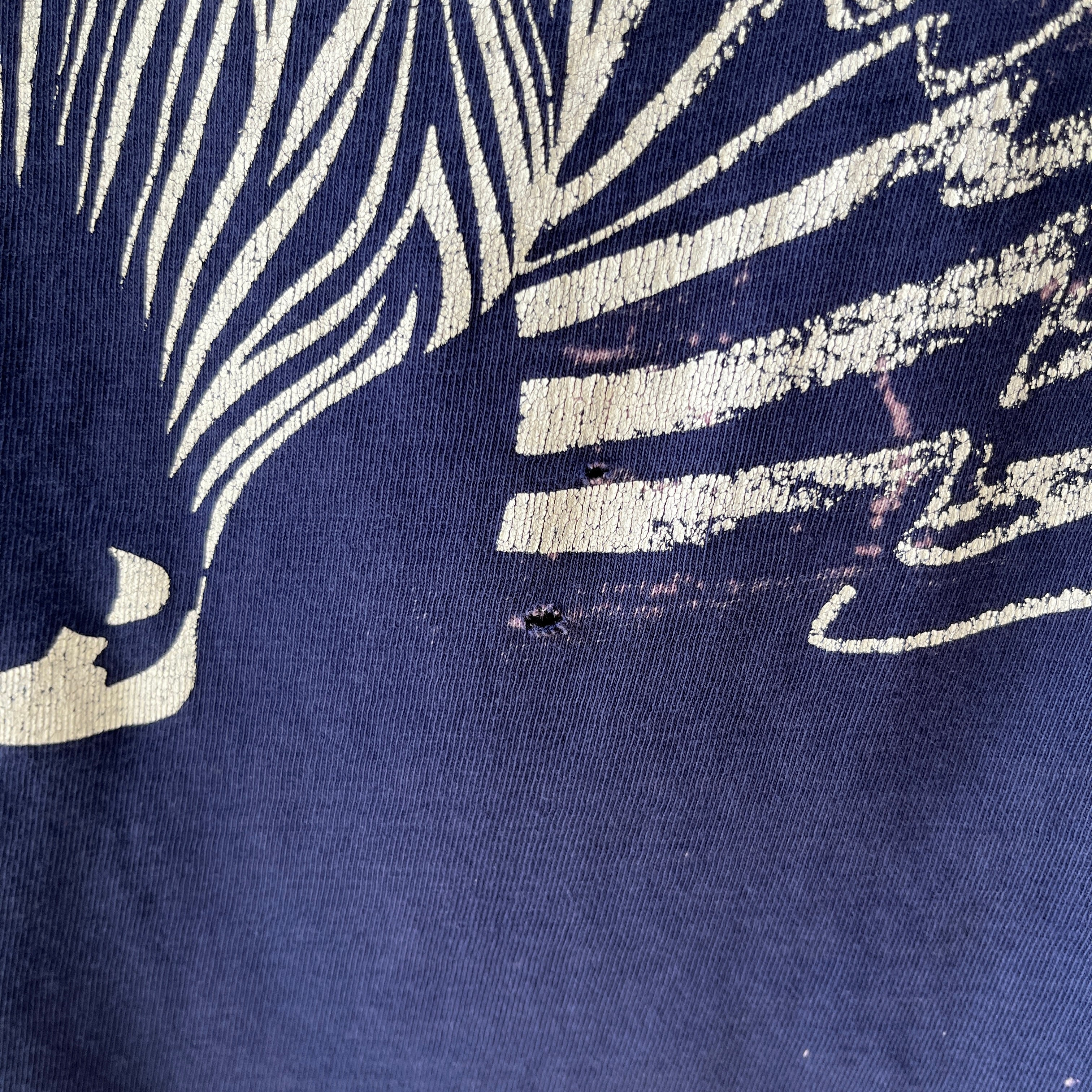 1980s/90s Zebra San Diego Zoo T-Shirt- Personal Collection Piece